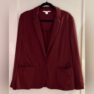 Women's Old Navy Burgundy Blazer